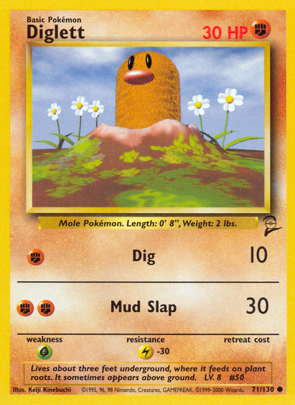 Base Set 2 Diglett #71/130